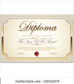 Certificate template