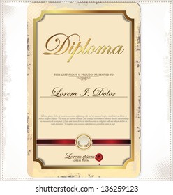Certificate template