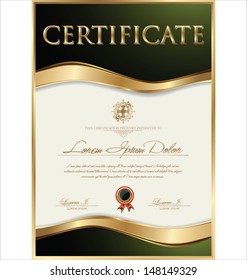 Certificate template