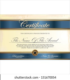 Certificate template