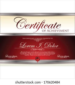 Certificate template