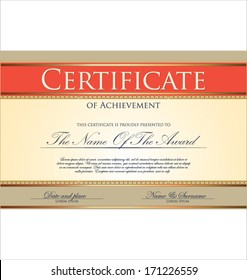 Certificate template