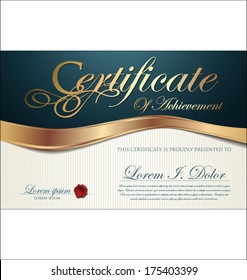 Certificate template