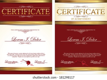 Certificate template