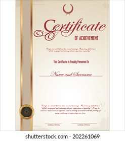 certificate template