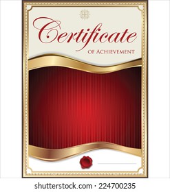 Certificate template