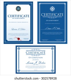 Certificate template 