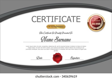 Certificate  template