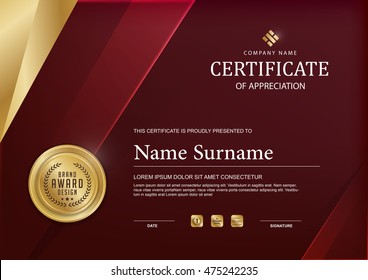 certificate template
