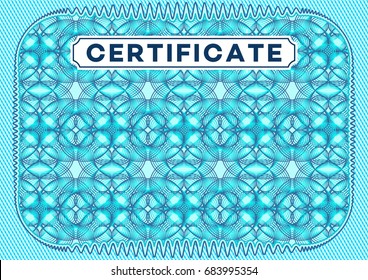 Certificate template