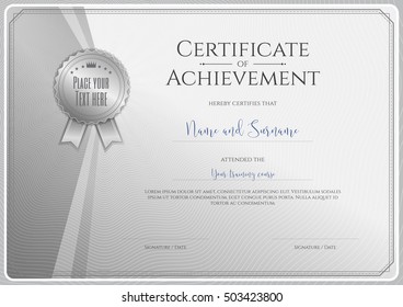 538 Certificate Of Appreciation Silver Images, Stock Photos & Vectors ...