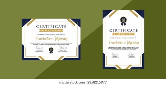 certificate template for business corporate online education