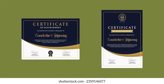 certificate template for business corporate online education
