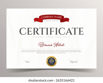 Certificate Template, Business Training Achievement Awards Template for Diploma 