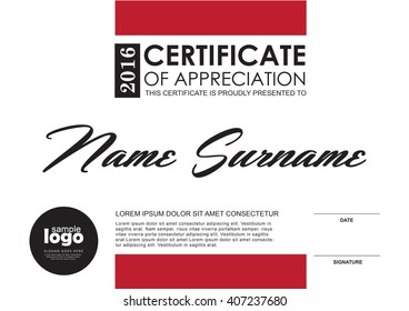 certificate template with clean and modern pattern,Vector illustration 