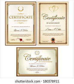 Certificate template collection