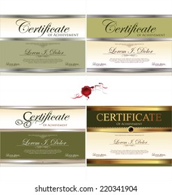 Certificate template collection