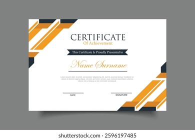 certificate template cover design vector eps 10