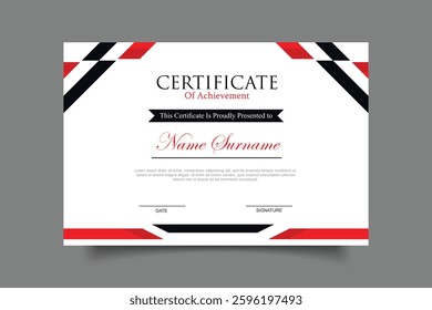certificate template design vector eps 10