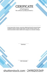 Certificate. Template diplomas, currency. Vector illustration eps10