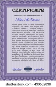 certificate template eps10 jpg of achievement diploma vector illustration design completion