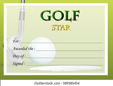 Golfstar Club Chart