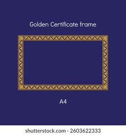 certificate template kbach Khmer classics Cambodia photo certificate frame