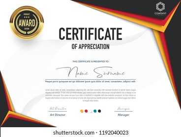 Certificate template luxury and diploma style,vector illustration. Certificate template luxury and diploma style,vector illustration.