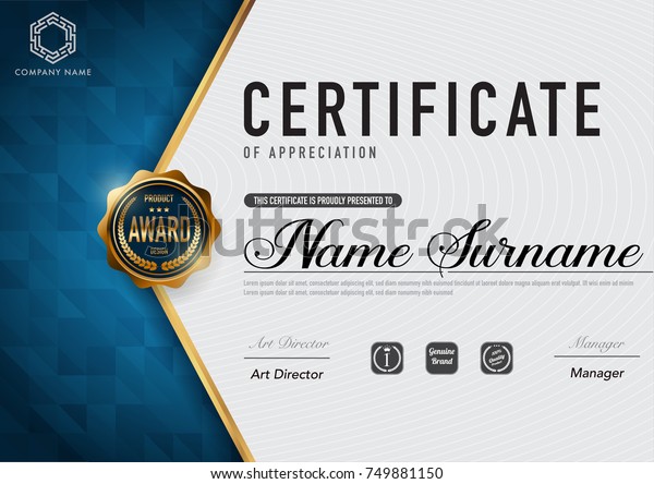 Certificate template luxury and diploma\
style,vector illustration\
eps10.