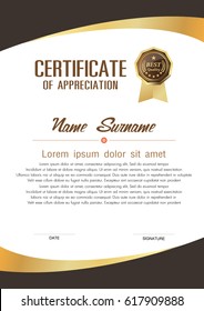 certificate template, warranty