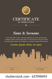 certificate template, warranty