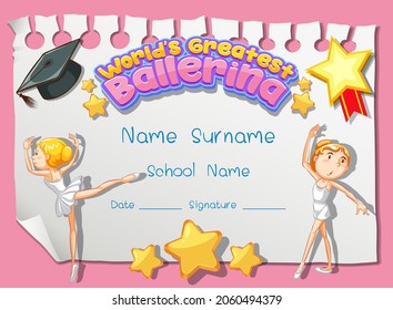 735 Dance certificate Images, Stock Photos & Vectors | Shutterstock