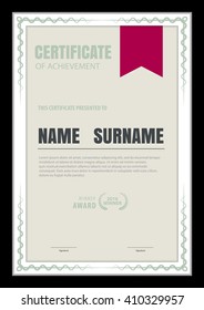 certificate template,abstract diploma layout,vector
