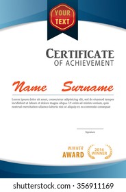 certificate template,diploma layout,A4 size ,vector
