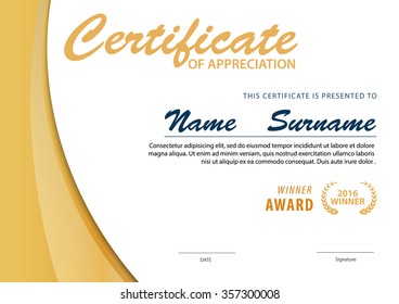 certificate template,diploma layout,A4 size ,vector