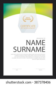 certificate template,diploma layout,A4 size ,vector