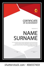 certificate template,diploma layout,A4 size ,vector