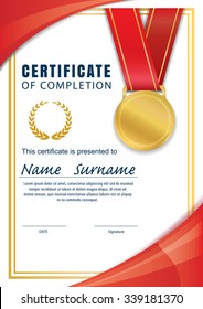 certificate template,diploma,A4 size ,vector
