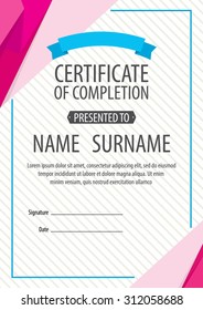 certificate template,diploma,Letter size ,vector