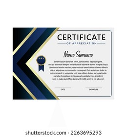 Certificate vector design templates isolated on white background