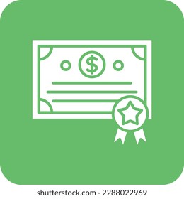 Certificate vector icon. Can be used for printing, mobile and web applications.