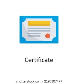 Ilustración de diseño de iconos de esquema vectorial de certificado. Símbolo de deportes y premios sobre fondo blanco Archivo EPS 10