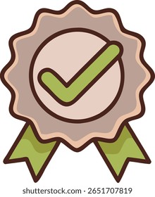 Certificação Badge Award Realização Garantia de Qualidade Aprovação Verificação Validação Acreditação Excelência Sucesso Reconhecimento Credencial Diploma Licença Selo