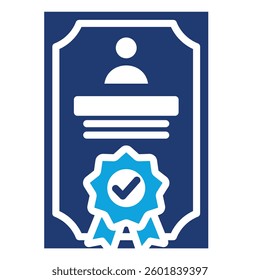 Certification Icon Element For Design