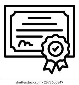 Elemento De Ícone De Certificação Para Design