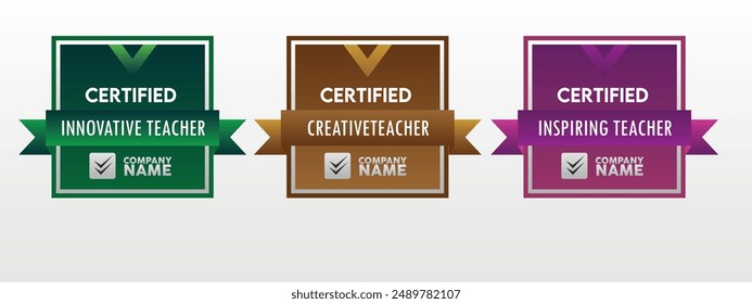 Certified Badge Certification Design for Practitioner.  