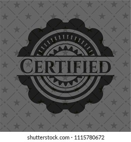 Certified dark emblem
