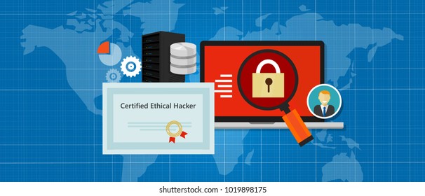 Certified Ethical Hacker security expert in computer penetration consulting company education paper standard