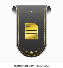 Certified Green Vector Icon Design