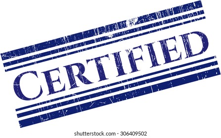 Certified grunge seal